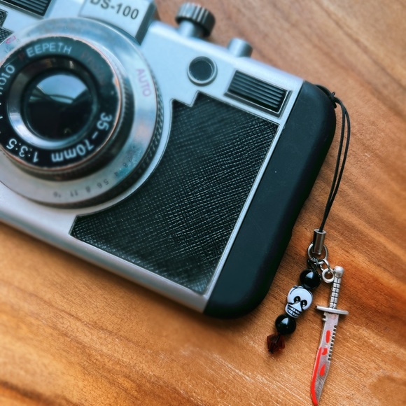 🖤🧡📱🎃 spooky Halloween handmade keychain phone charm - Picture 5 of 7